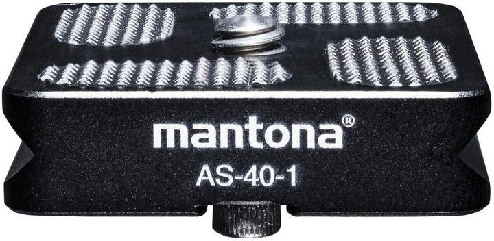 Actual product image mantona AS-40-1 (Tripod quick-release plate)