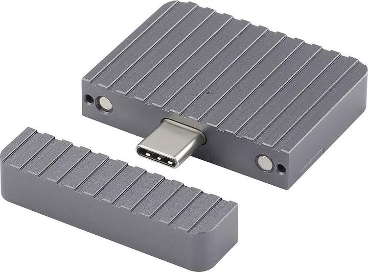 Actual product image Renkforce RF-6332596 M.2 hard drive enclosure M.2 2230 USB-C® USB 3.2 (Gen 2) (M.2 2230)