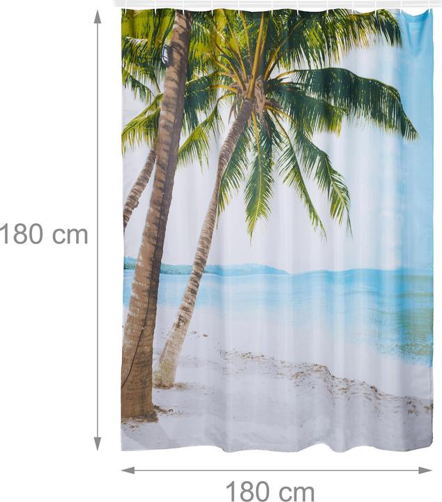 Produktbild Relaxdays Duschvorhang (180 x 180 cm)