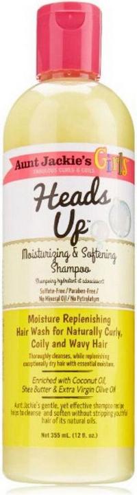 Produktbild Aunt Jackie's Moisturizing and Softening Shampoo Girls Heads Up 355ml (355 ml, Flüssiges Shampoo)