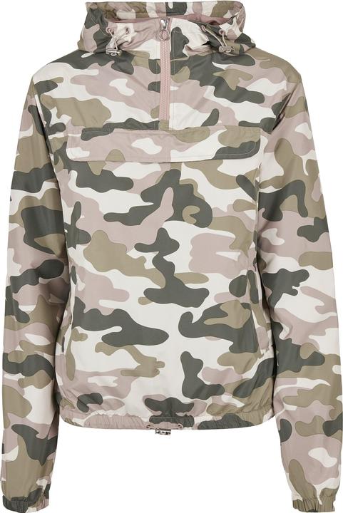 Urban Classics Windbreaker Camo Pull Over (XS)