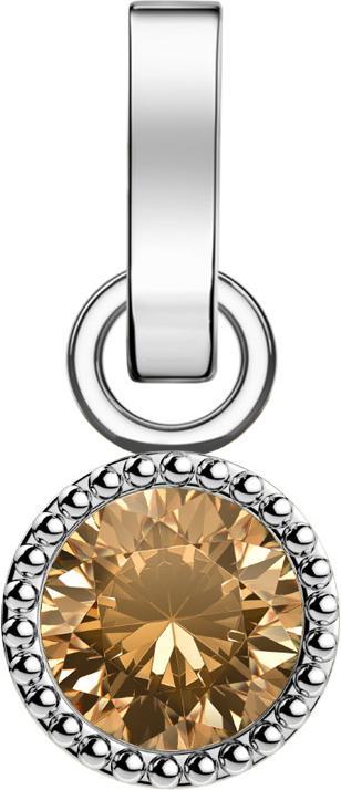 Rosefield Birthstone Pendants Anhänger (Rhodium platziertes Edelstahl 316L)