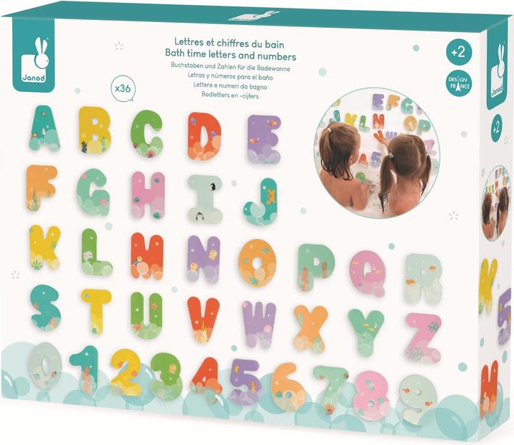 Image du produit Janod Letters et chiffres du bain