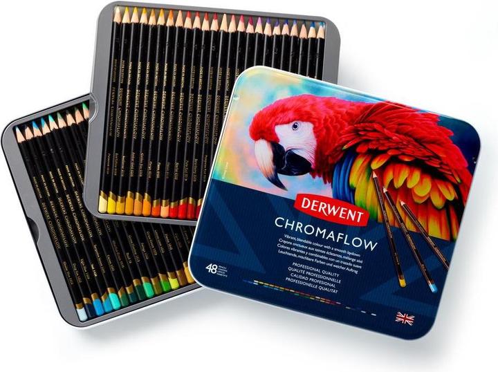 Derwent Chromaflow Buntstifte (Mehrfarbig, 48 x)