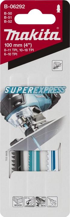 Actual product image Makita Jigsaw blade set
