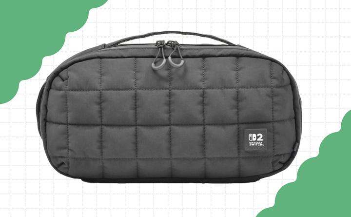 Image du produit HORI NSW2 Tasche gesteppt schwarz offiziell lizenziert (Switch 2, Switch OLED, Switch)