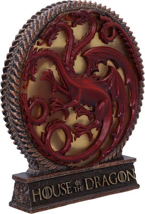 Produktbild Nemesis Now House of the Dragon LED-Lampe Logo 20 cm (20 x 18 x 4 cm)