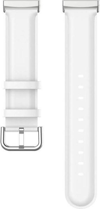 Actual product image Cover-Discount Fitbit Versa / Sense - Leather Bracelet white (Faux leather)