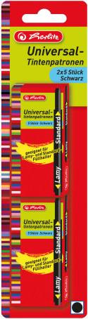Produktbild Herlitz 10412088 Ersatzmine (e) (Ersatzmine, Schwarz)