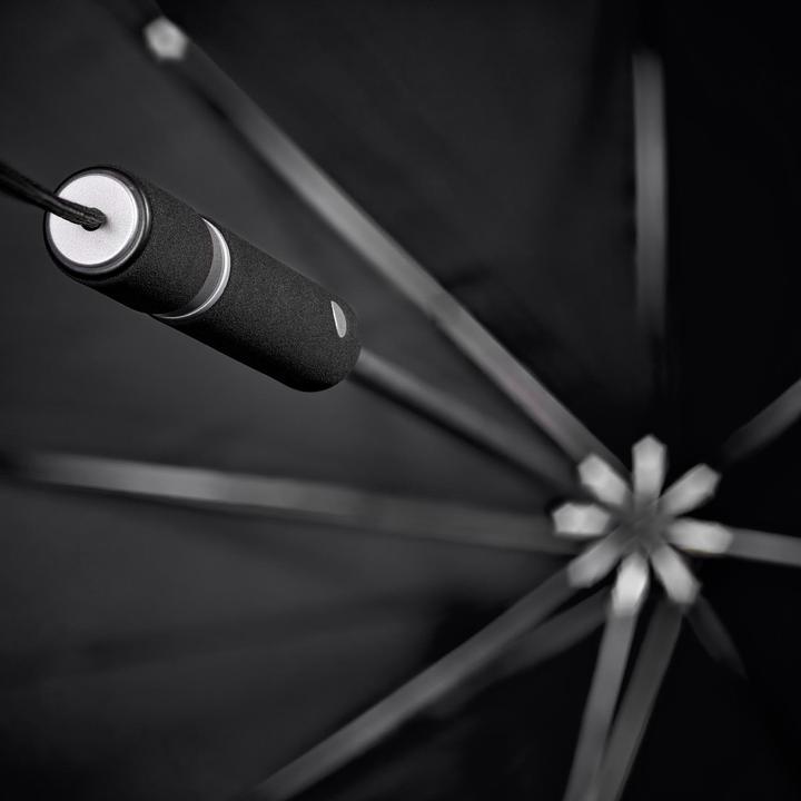 Produktbild Senz Original Long Stick Storm Regenschirm, Schwarz Pur