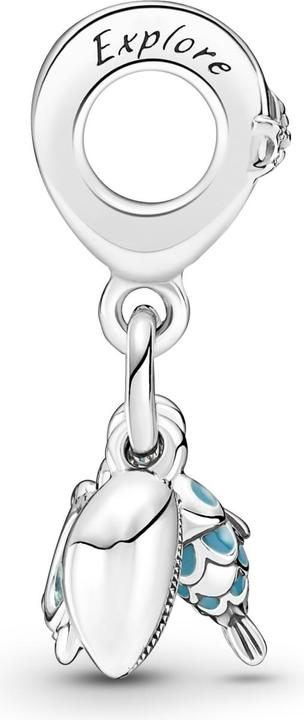 Image du produit Pandora Poisson Crapaud de mer Coquille (Argent 925, Émail)