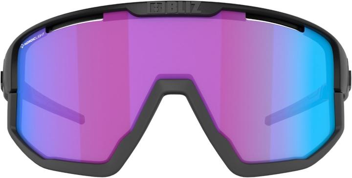 Actual product image Bliz Fusion Nordic Light (Matt Black, Begonia w Violet multi)