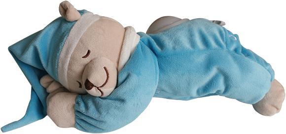 Produktbild Sombo Doodoo Bär mit Nachtlicht türkis 30cm