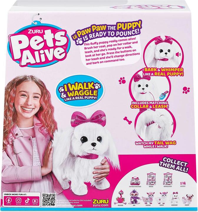 Immagine prodotto Zuru Pets Alive Lil' Paw Paw (30 cm)