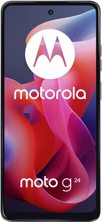 Actual product image Motorola moto g24 (128 GB, Charcoal Mat, 6.56", Dual SIM, 50 Mpx, 4G)