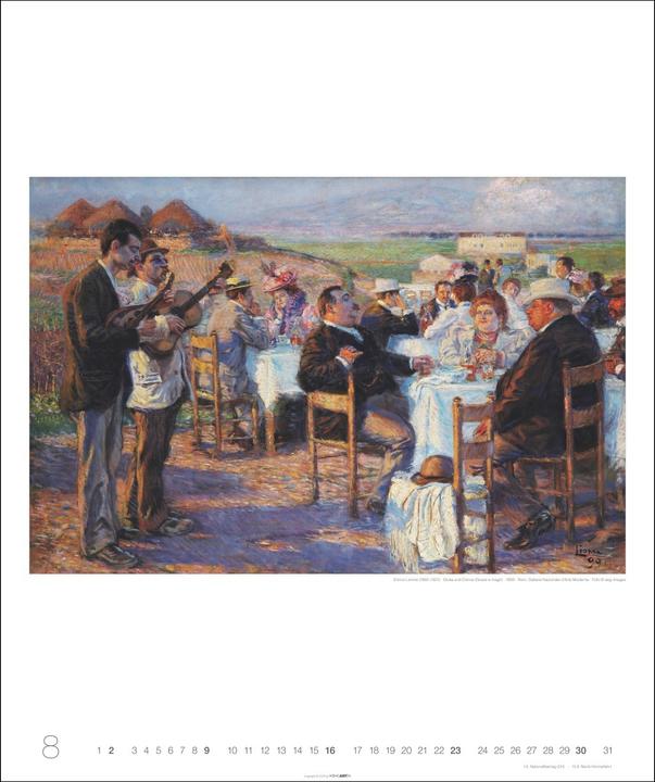 Actual product image Allegro - Musik in der Kunst Kalender 2026 (46 x 55 cm, German)