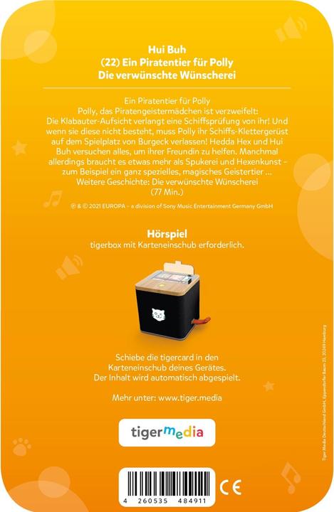 Immagine prodotto Tigermedia tigercard - HuiBuh 22