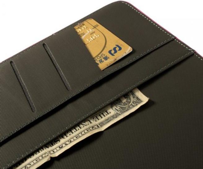 Actual product image MU Classic Dual Fold Crazy Horse Leather Case Cover (Galaxy Tab Pro 10.1)