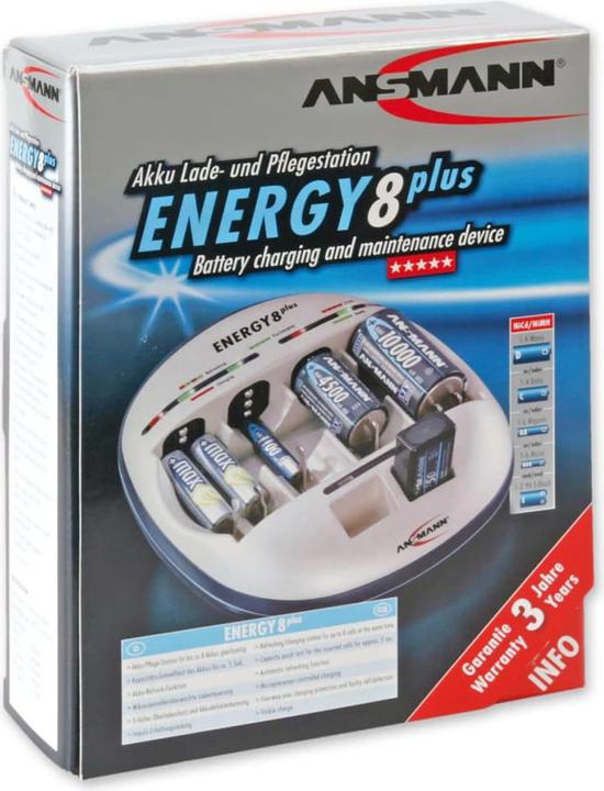 Immagine prodotto Ansmann Energia 8 plus (Caricabatterie senza batteria)