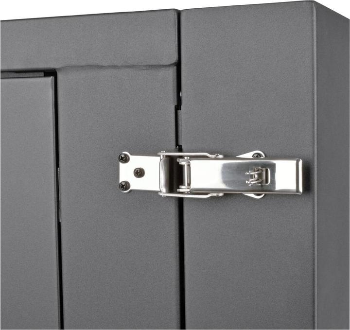 Actual product image Eaton SmartRack 12U Server-Depth Wall-Mount Small Rack Enclosure Clear Acrylic Window Hing (12 RU, 19 inch rack)