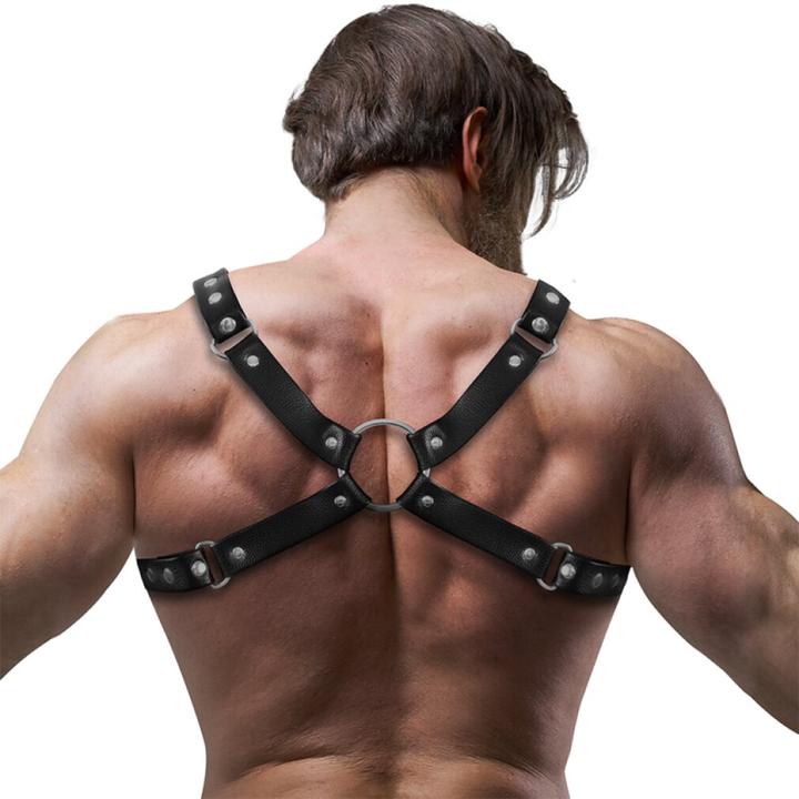 Immagine prodotto Fetish submissive Attitude - Arnés Bulldog Ecopiel Pecho Hombre Talla M/L (M, L)