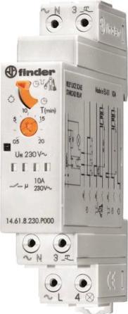 Produktbild Finder 14.61.8.230.P000 Treppenhaus-Lichtautomat 230 V/AC 1 stk 1 x sluttekontakt