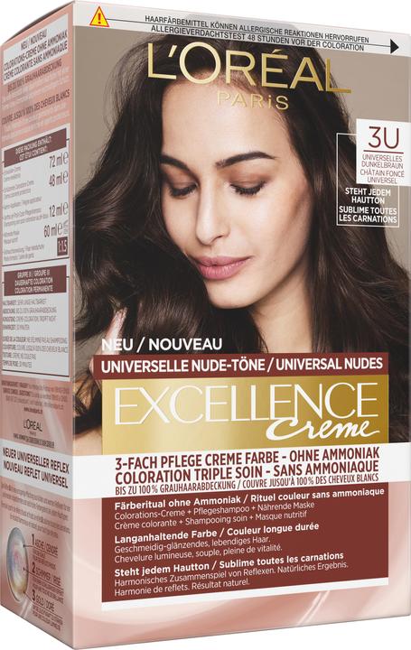 L'Oréal Paris Excellence Universal Nude (3U Dunkelbraun)