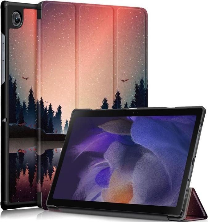 Cover-Discount Galaxy Tab A7 Lite - Tri-fold Smart Case Wald (Galaxy Tab A7 Lite)