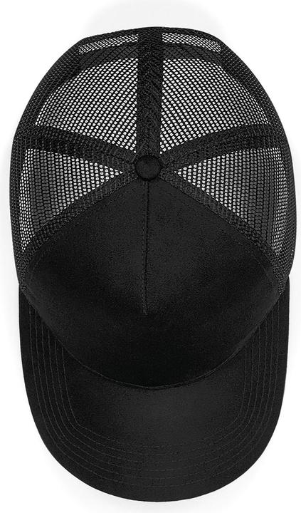 Actual product image Beechfield Unisex Adult Suede Snapback Trucker Cap (One size)