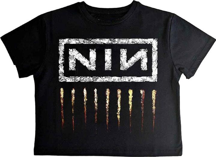Nine Inch Nails Downward Spiral Kurzes Top (S)