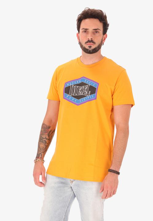 Immagine prodotto Diesel Herren T-Shirt Crimson 100% Baumwolle – Casual Fit (M)