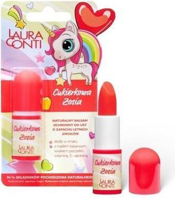 Actual product image Laura Conti Candy Zosia protective lip balm with the smell of summer fruits 3.8g