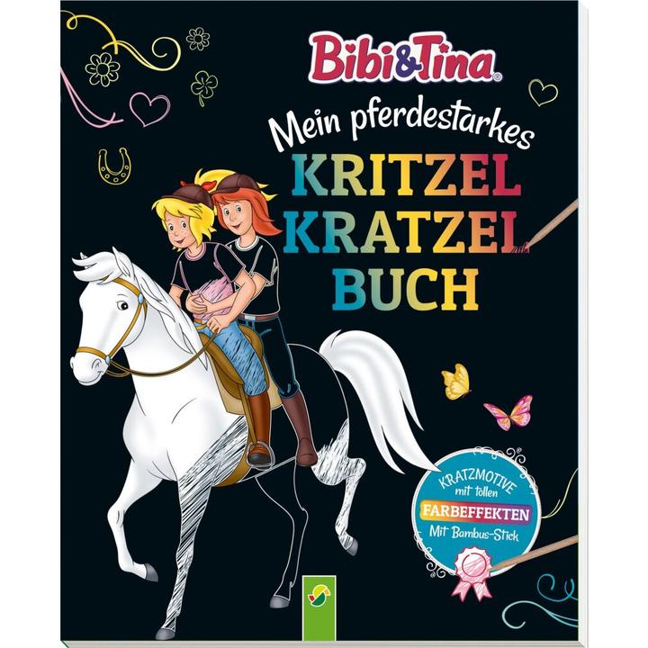 Produktbild Bibi & Tina - Mein pferdestarkes Kritzel-Kratzel-Buch