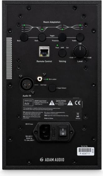 Actual product image Adam A4V Black (Active, 1x 110 W)