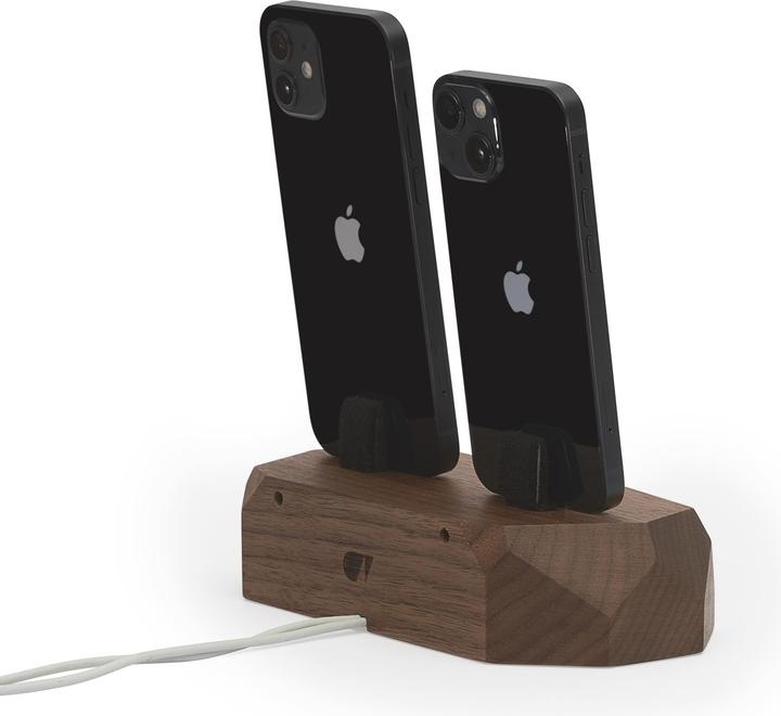 Produktbild Oakywood Dual Dock - Doppeldockingstation - 1 x Lightning, 1 x USB-C