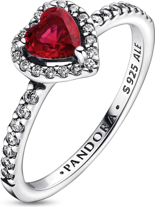Actual product image Pandora Red heart (56, 925 Silver)