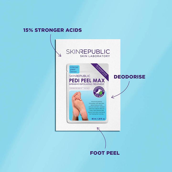 Immagine prodotto Skin Republic Maschera per piedi Pedi Peel Max (Maschera del piede, 40 ml)