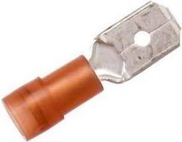 Produktbild Lapp Kabel Flachstecker Steckbreite: 6.3 mm Steckdicke: 0.8 mm 180 ° Teilisoliert Rot 63103010 100 St.