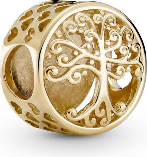 Pandora Familienstammbaum Charms/Beads (Gold 14 Karat)