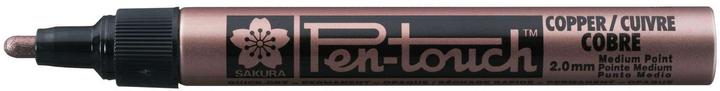 Sakura Lackmarker Pen-Touch 2.0 mm, M, Kupfer (Schwarz, Kupfer, 2 mm, 1 x)