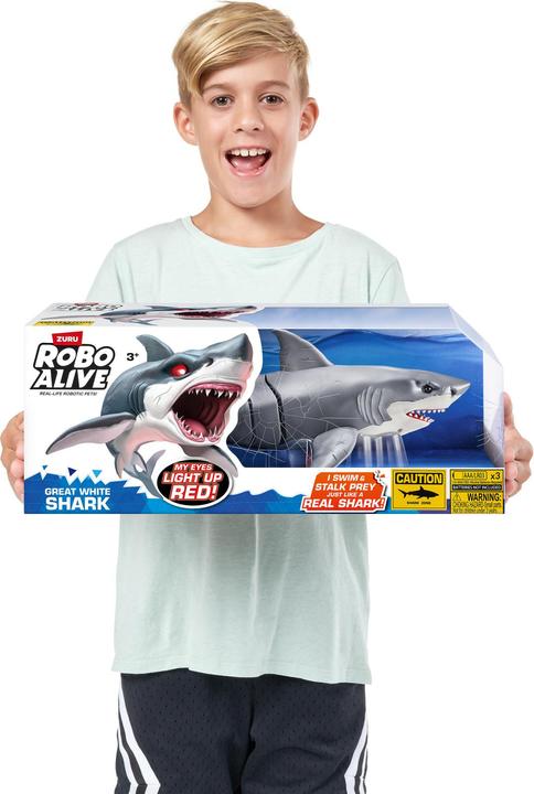 Actual product image Zuru Robo Alive - Great White Shark S1