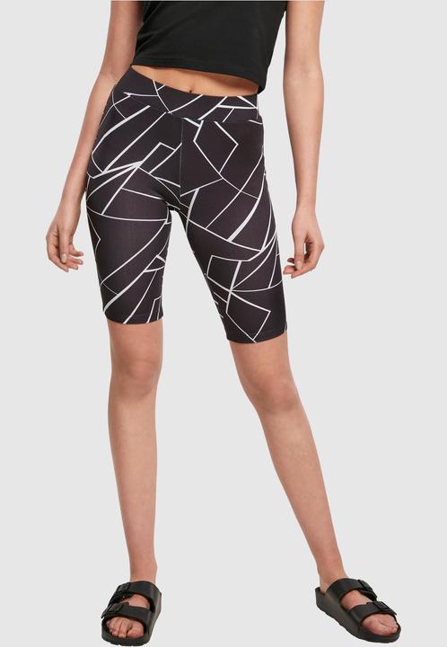 Actual product image Urban Classics Ladies AOP Cycle Shorts - 13481 (XS)