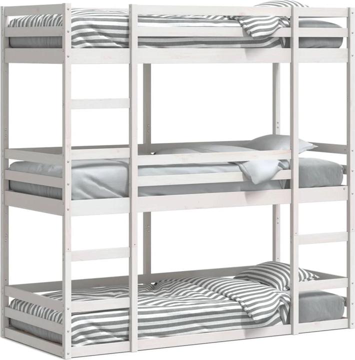 Immagine prodotto VidaXL Letto a castello triplo (75 x 190 cm)