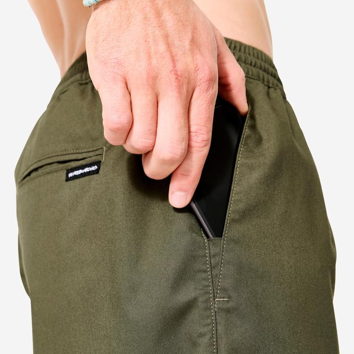 Actual product image Oxelo Hose Chino Skateboarding - CN500 Light khaki (XL)
