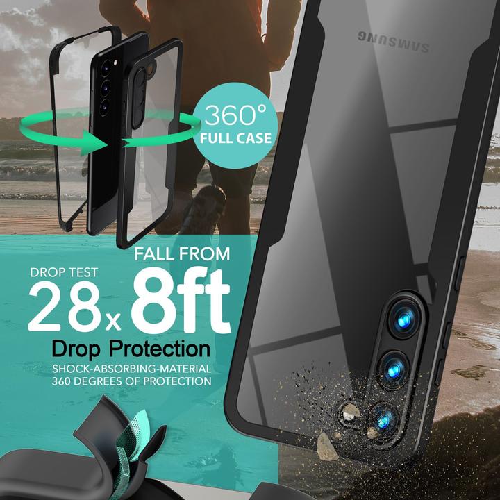 Produktbild Nalia Klare 360 Grad Hybrid Hülle (Samsung Galaxy S23+)