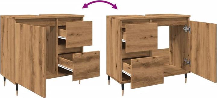 Image du produit VidaXL Badschrank (65 x 33 x 60 cm)