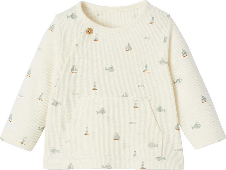 Vertbaudet Bio-Kollektion: Baby Sweatshirt mit Kängurutasche (62)