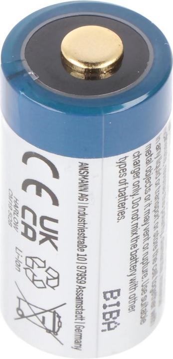 Actual product image Fenix Akku CR123A und Schnell-Ladegerät (8 pcs., CR123A, 760 mAh, Battery + charger)