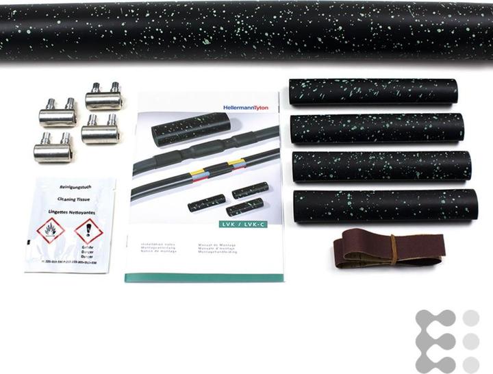 Immagine prodotto HellermannTyton Set di connessione termorestringente con connettore a vite 380-04014 Contenuto: 1 set (1 x)