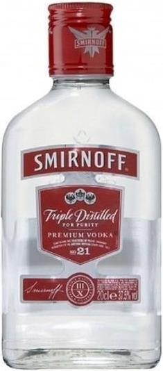 Produktbild Smirnoff Red Label No. 21 Vodka (1 x 20 cl)